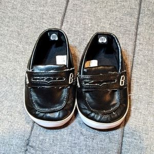 Black baby boy dress shoes